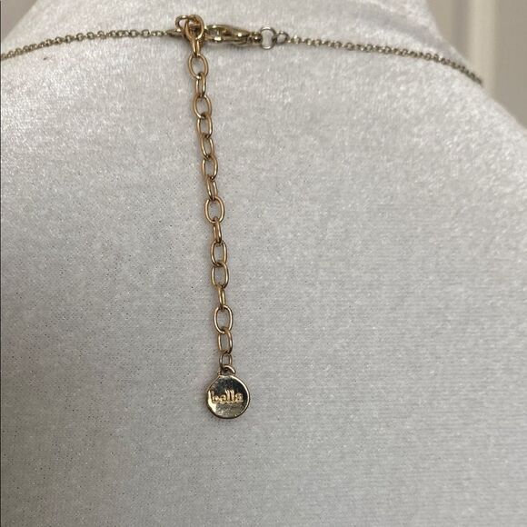 Bella & Jack Elegant Gold Pendant Long Layer Necklace - Picture 7 of 8